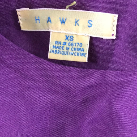 Urban outfitters hawks purple ruffle mini dress XS - Picture 4 of 7